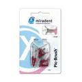 MIRADENT Interd.Pic-Brush Ersatzb.x-large bordeaux
