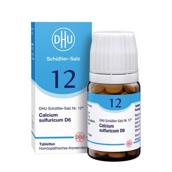 BIOCHEMIE DHU 12 Calcium sulfuricum D 6 Tabletten