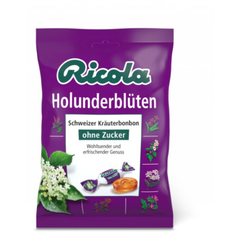 RICOLA o.Z.Beutel Holunderblüten Bonbons