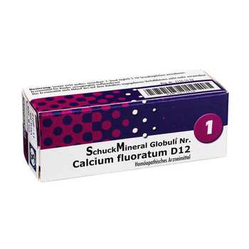 SCHUCKMINERAL Globuli 1 Calcium fluoratum D12