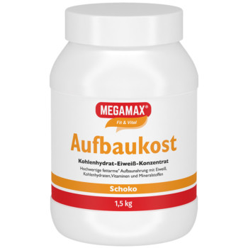 MEGAMAX Aufbaukost Schoko Pulver