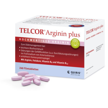 TELCOR Arginin plus Filmtabletten