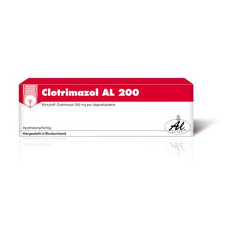 CLOTRIMAZOL AL 200 Vaginaltabletten