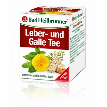 BAD HEILBRUNNER Leber- und Galletee Filterbeutel