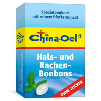 CHINA ÖL Hals- u.Hustenbonbons o.Zucker