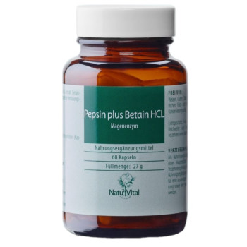 Pepsin plus Betain HCL