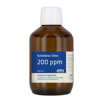 Kolloidales Silber (Silberwasser) 200 ppm