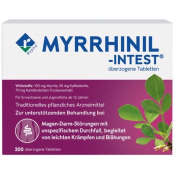 MYRRHINIL INTEST überzogene Tabletten