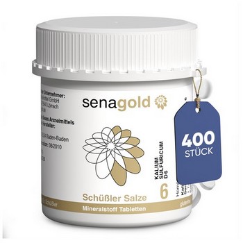 Schüssler Salz Nr. 6 Kalium sulfuricum D 6 (BIOCHEMIE Senagold) Tabletten