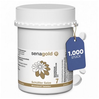 Schüssler Salz Nr. 7 Magnesium phosphoricum D 6 (BIOCHEMIE Senagold) Tabletten
