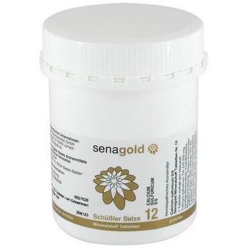 Schüssler Salz Nr. 12 Calcium sulfuricum D 6 (BIOCHEMIE Senagold) Tabletten
