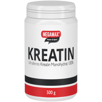 KREATIN MONOHYDRAT 100% Megamax Pulver