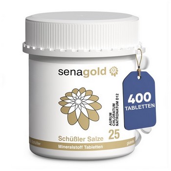 BIOCHEMIE Senagold 25 Aurum chlor.natron.D 12 Tab.