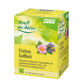 CISTUS SALBEI Kräutertee Kraft d.Natur Salus Fbtl.