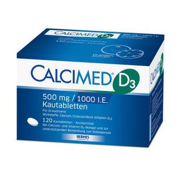 CALCIMED D3 500 mg/1000 I.E. Kautabletten