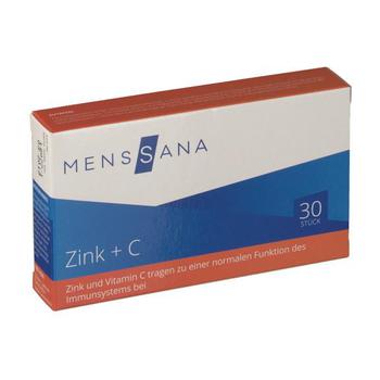 ZINK+C MensSana Lutschtabletten