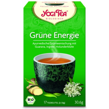 YOGI TEA grüne Energie Bio Filterbeutel