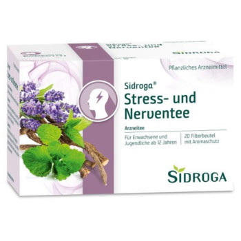 SIDROGA Stress- und Nerventee Filterbeutel