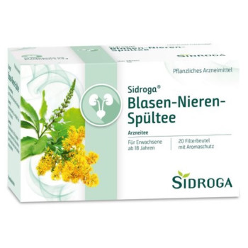 SIDROGA Blasen-Nieren-Spültee Filterbeutel
