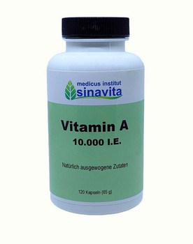 VITAMIN A 10.000 I.E. Kapseln