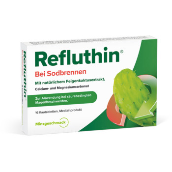 REFLUTHIN bei Sodbrennen Kautabletten Minze