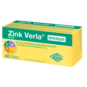 ZINK VERLA immun Kautabs
