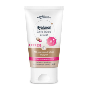 HYALURON SANFTE Bräune Express Gesicht Creme