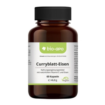 BIO-APO Curryblatt-Eisen Kapseln