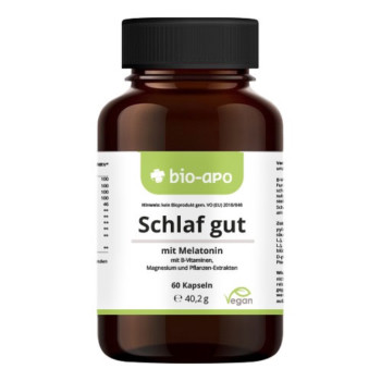 BIO-APO Schlaf gut mit Melatonin Kapseln