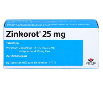 ZINKOROT 25 mg Tabletten