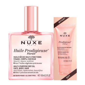 NUXE HP Florale 100ml+Floral mini Duschgel 30ml
