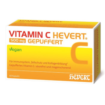 VITAMIN C HEVERT 500 mg gepuffert Kapseln