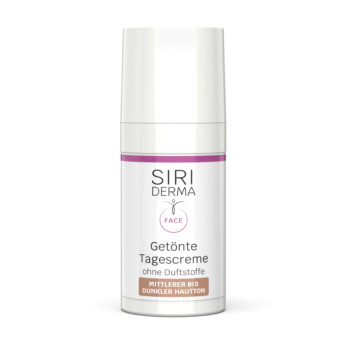 SIRIDERMA getönte Tagescreme mittel bis dunkel