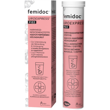 FEMIDOC Uroexpress FIZZ Brausetabletten