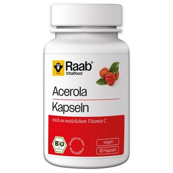 RAAB Vitalfood Acerola Kapseln Bio