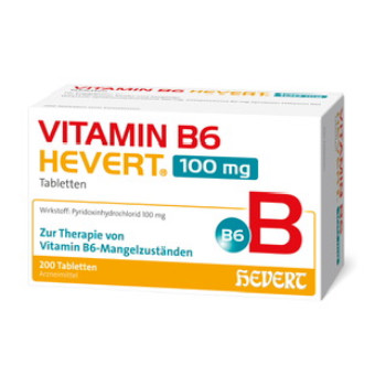 VITAMIN B6 HEVERT 100 mg Tabletten