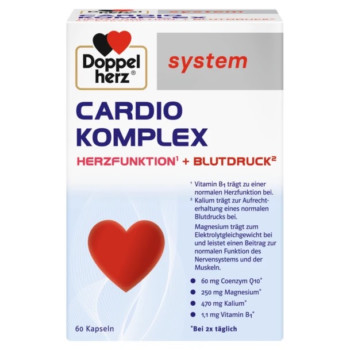 DOPPELHERZ Cardio Komplex system Kapseln