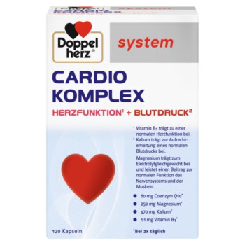 DOPPELHERZ Cardio Komplex system Kapseln