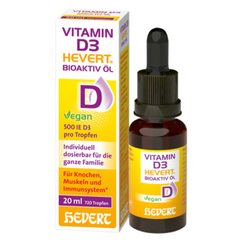 VITAMIN D3 HEVERT Bioaktiv Öl
