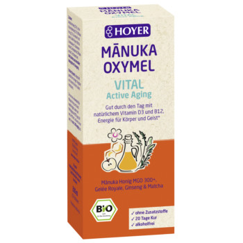 HOYER Manuka Oxymel VITAL Active Aging Elixier