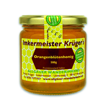 Imkermeister Krügers Orangenblütenhonig