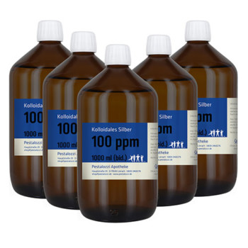 Kolloidales Silber bidest. (Silberwasser) 100 ppm