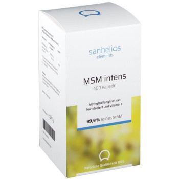 SANHELIOS MSM Kapseln intens 1600 mg
